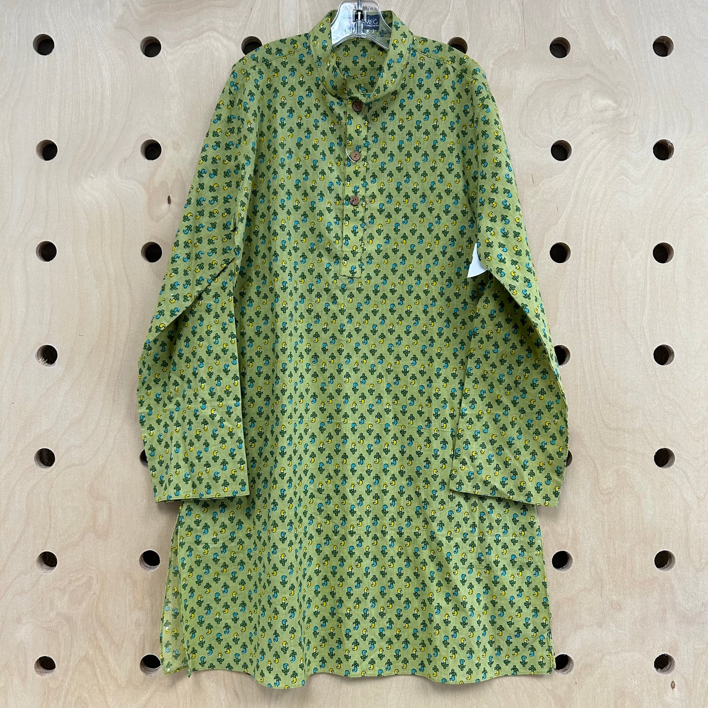Green Printed Dress