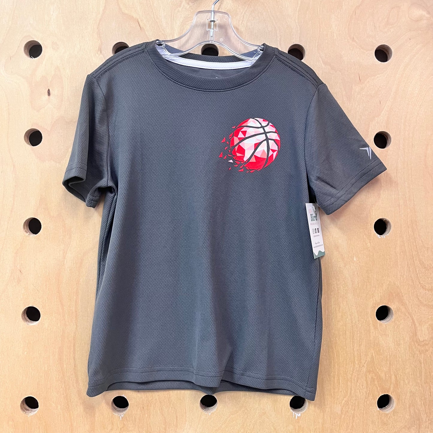 Grey Basketball Go Dry Tee NEW!