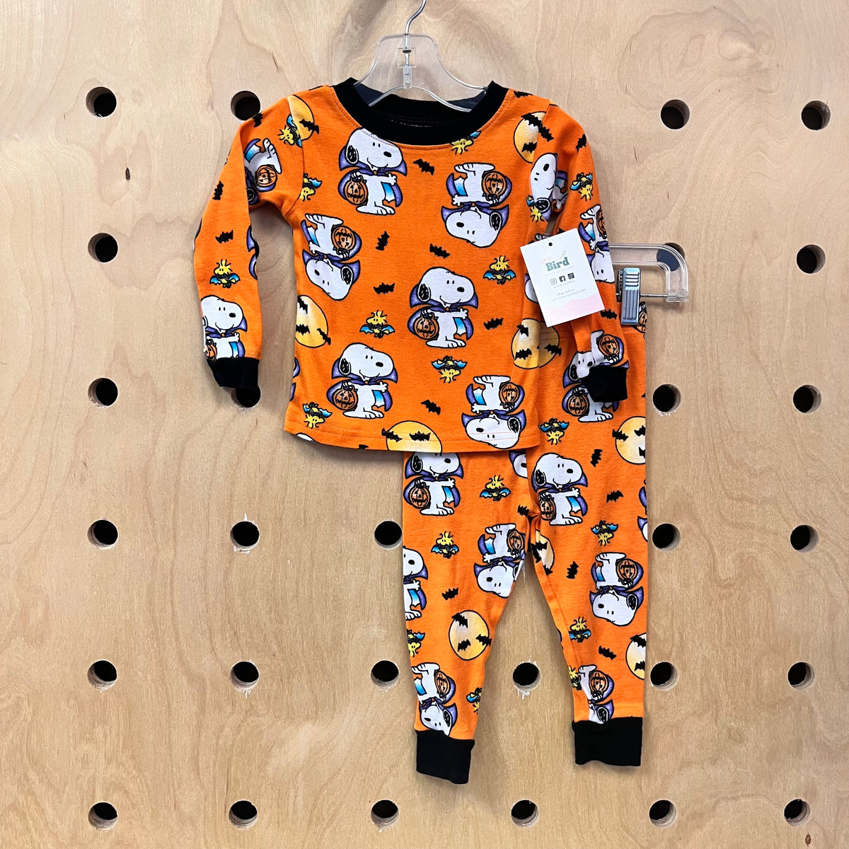 Orange Snoopy Pajamas