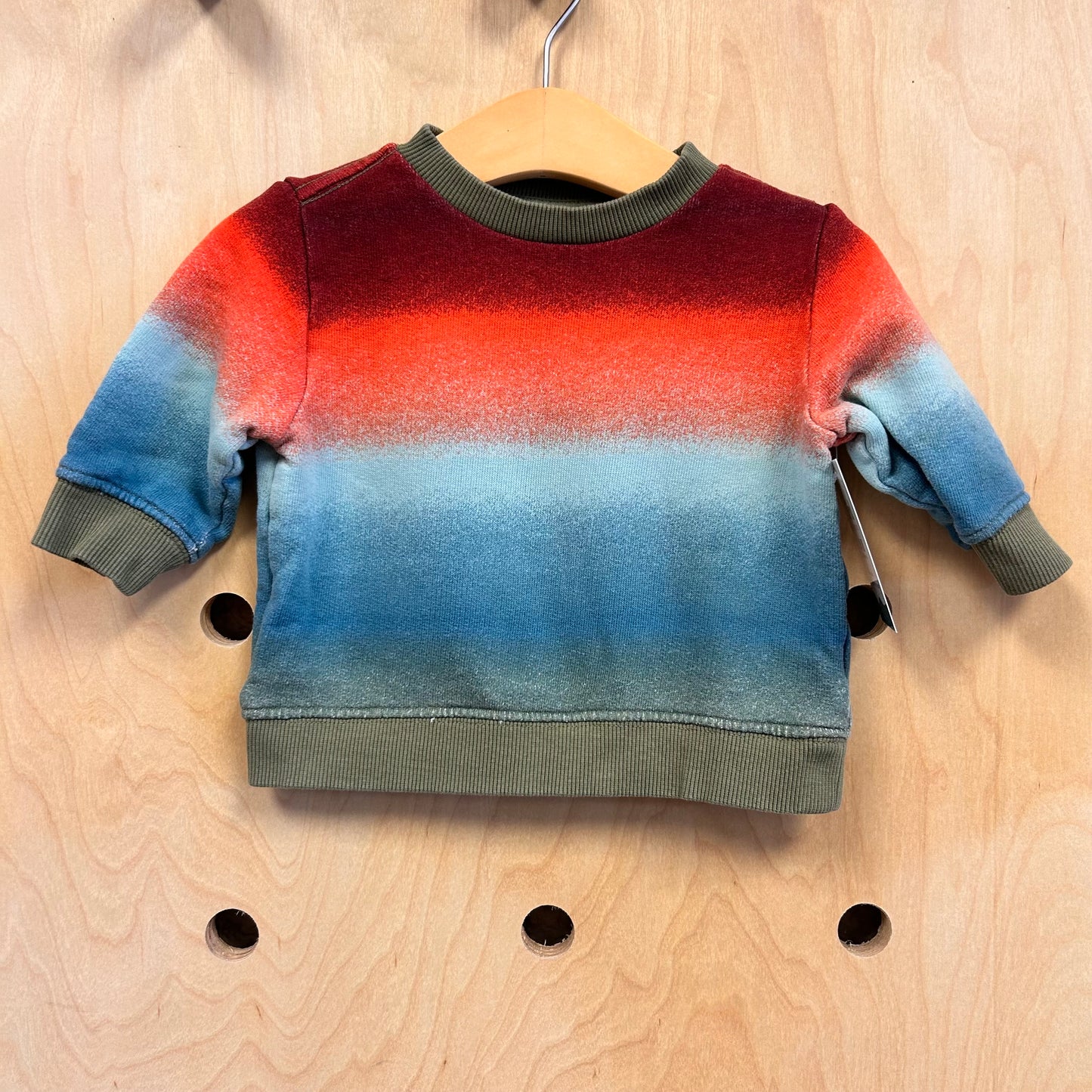 Colorful Ombre Pullover