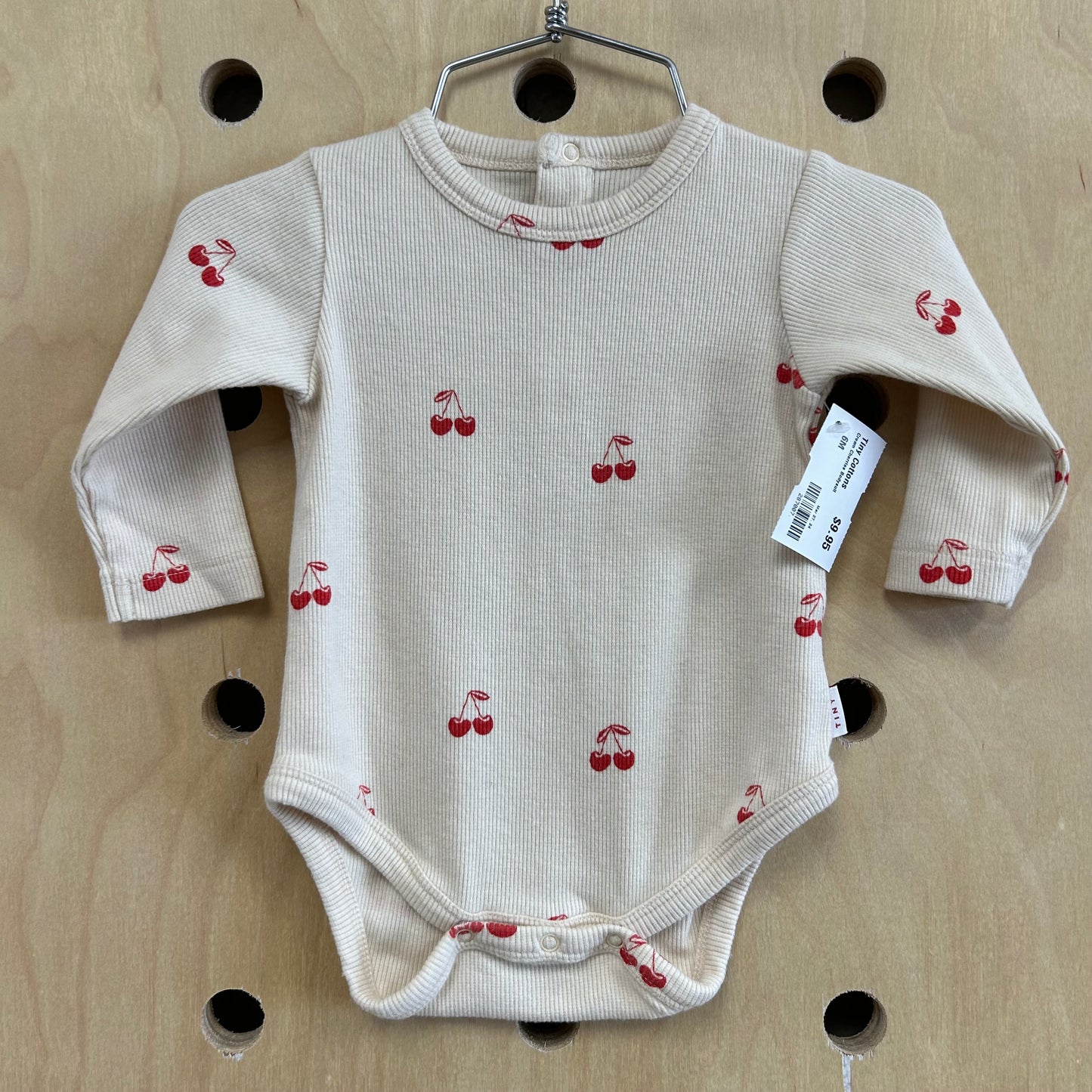 Cream Cherries Bodysuit