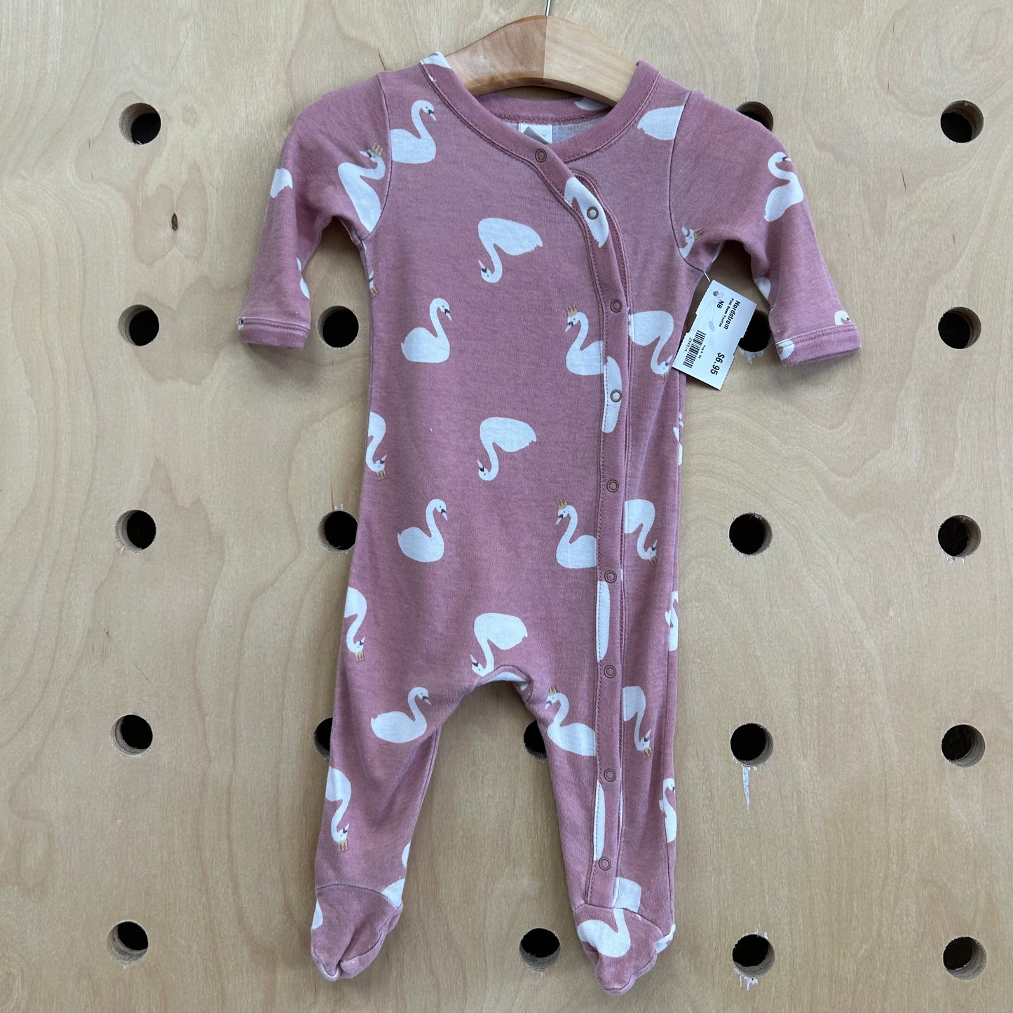 Pink Swan Footies