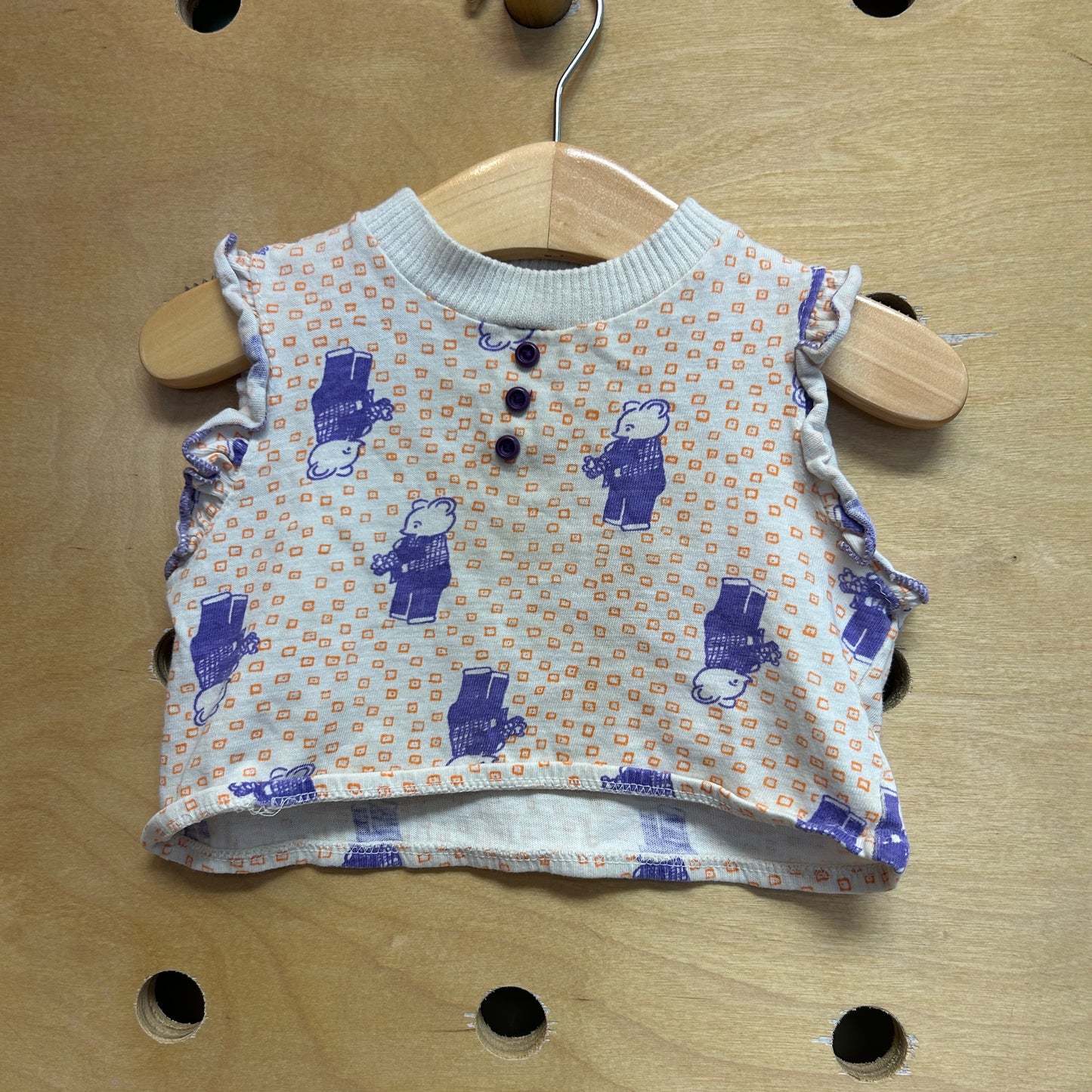 Cream Mouse Tank