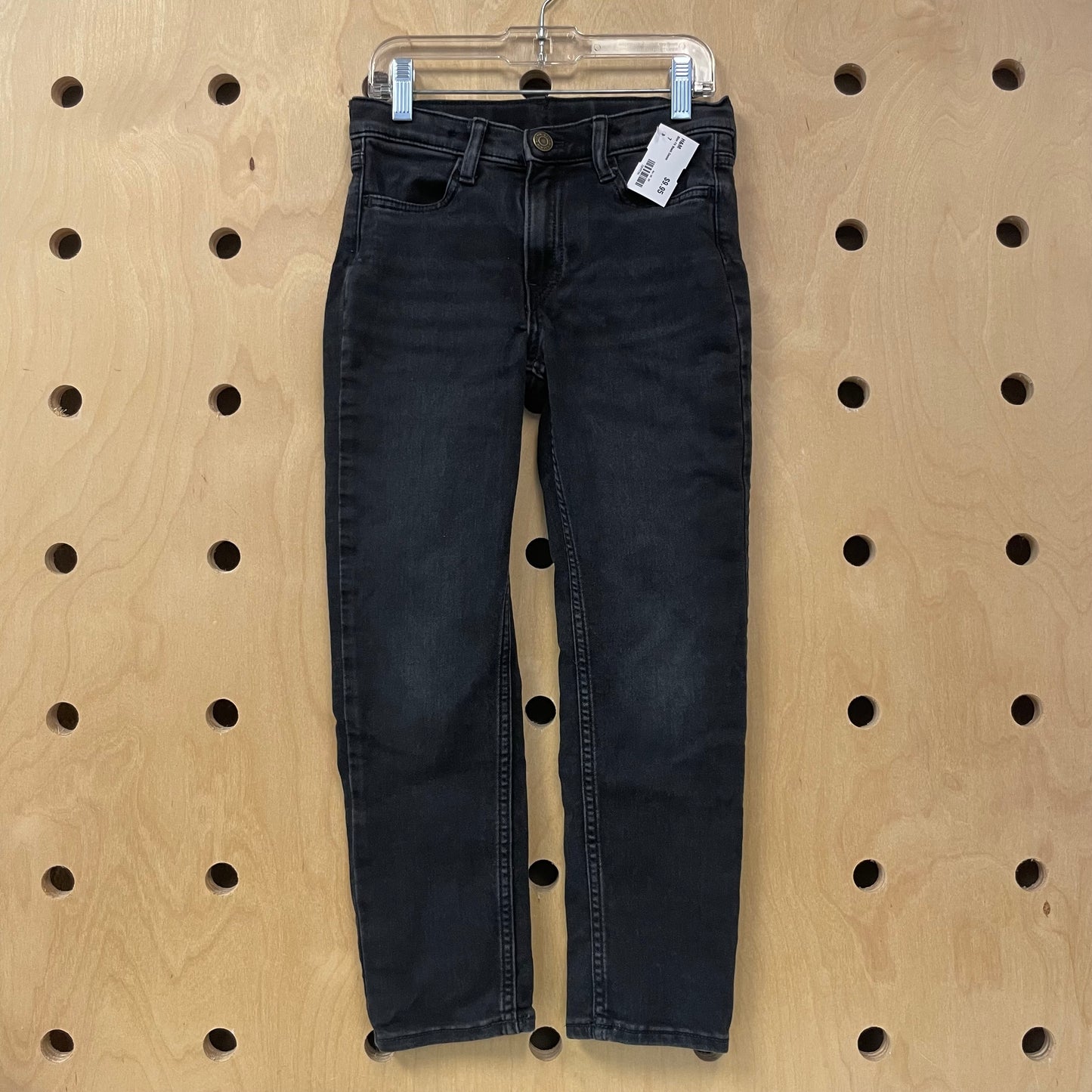 Slim Fit Black Denim