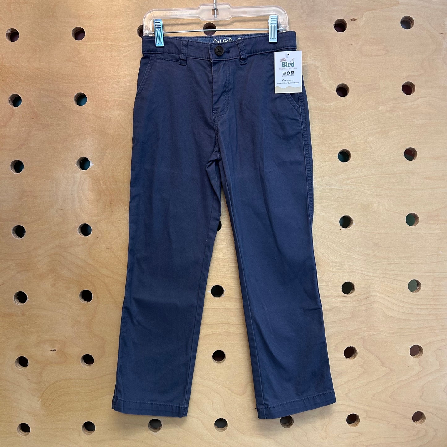 Blue Khaki Pants