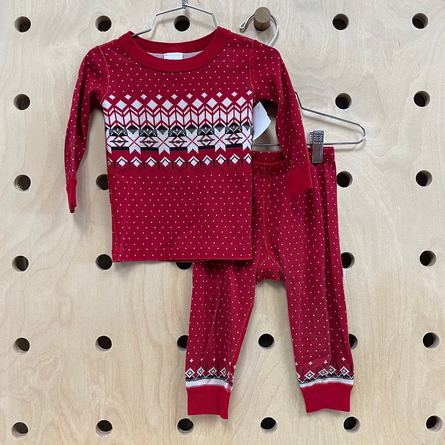 Red Snowflake Pajamas