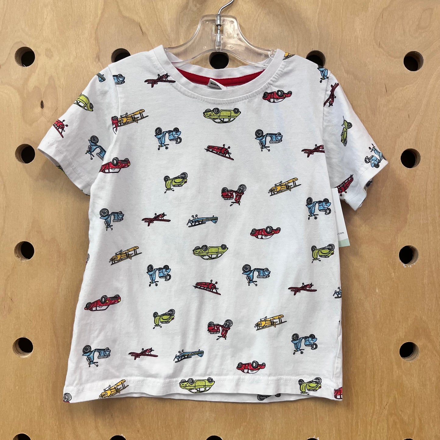 White Vehicles Tee