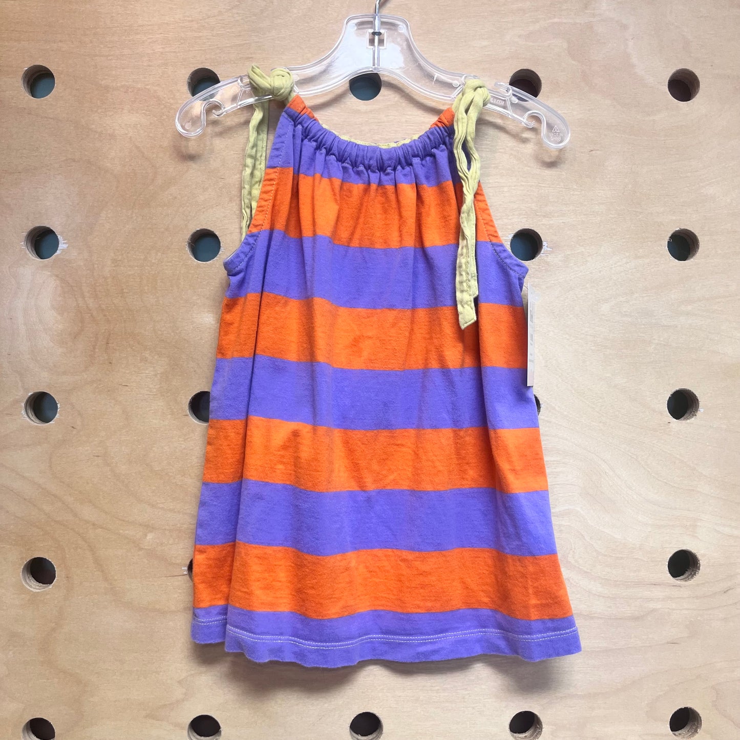 Purple/Orange Striped Tank