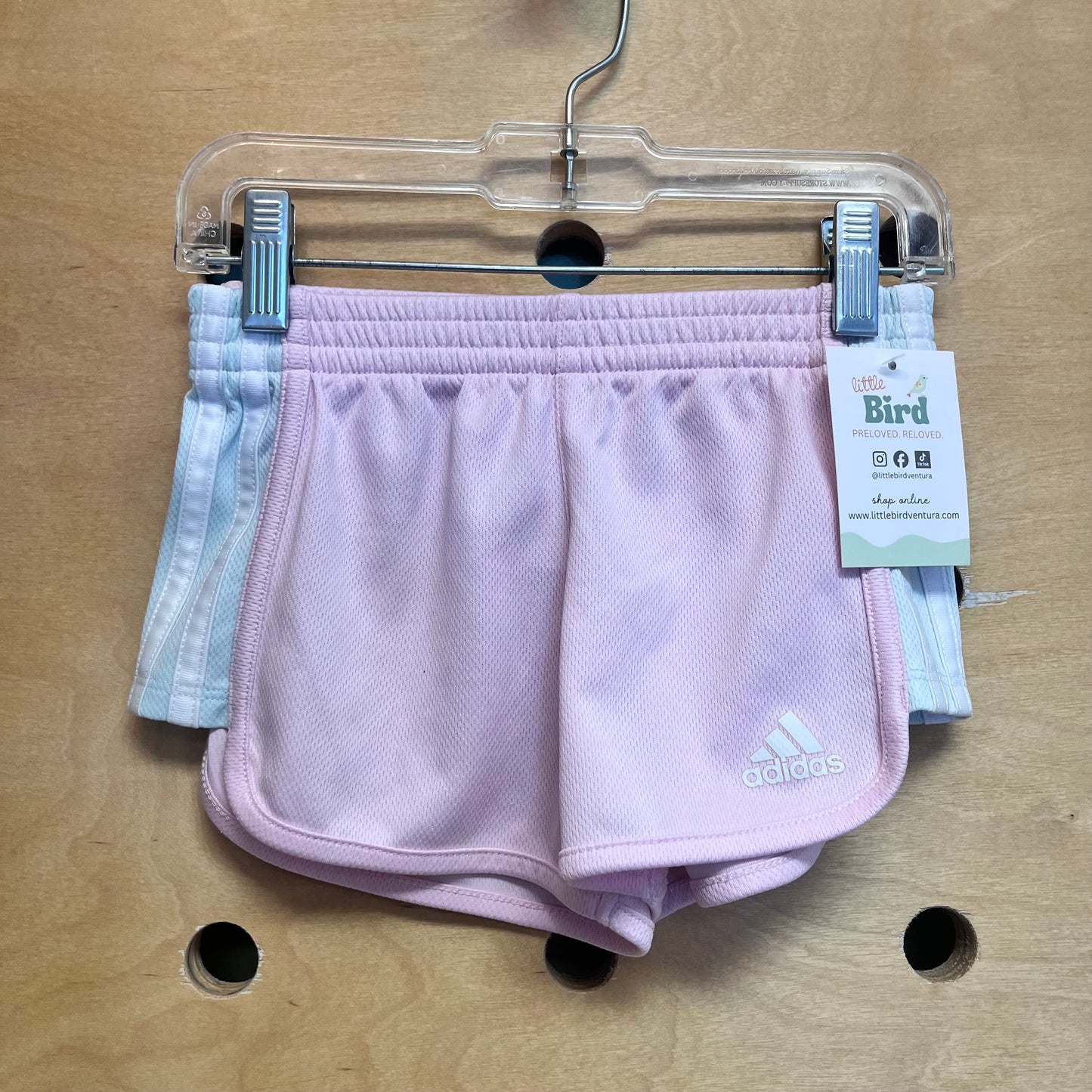Pink/Blue Mesh Shorts