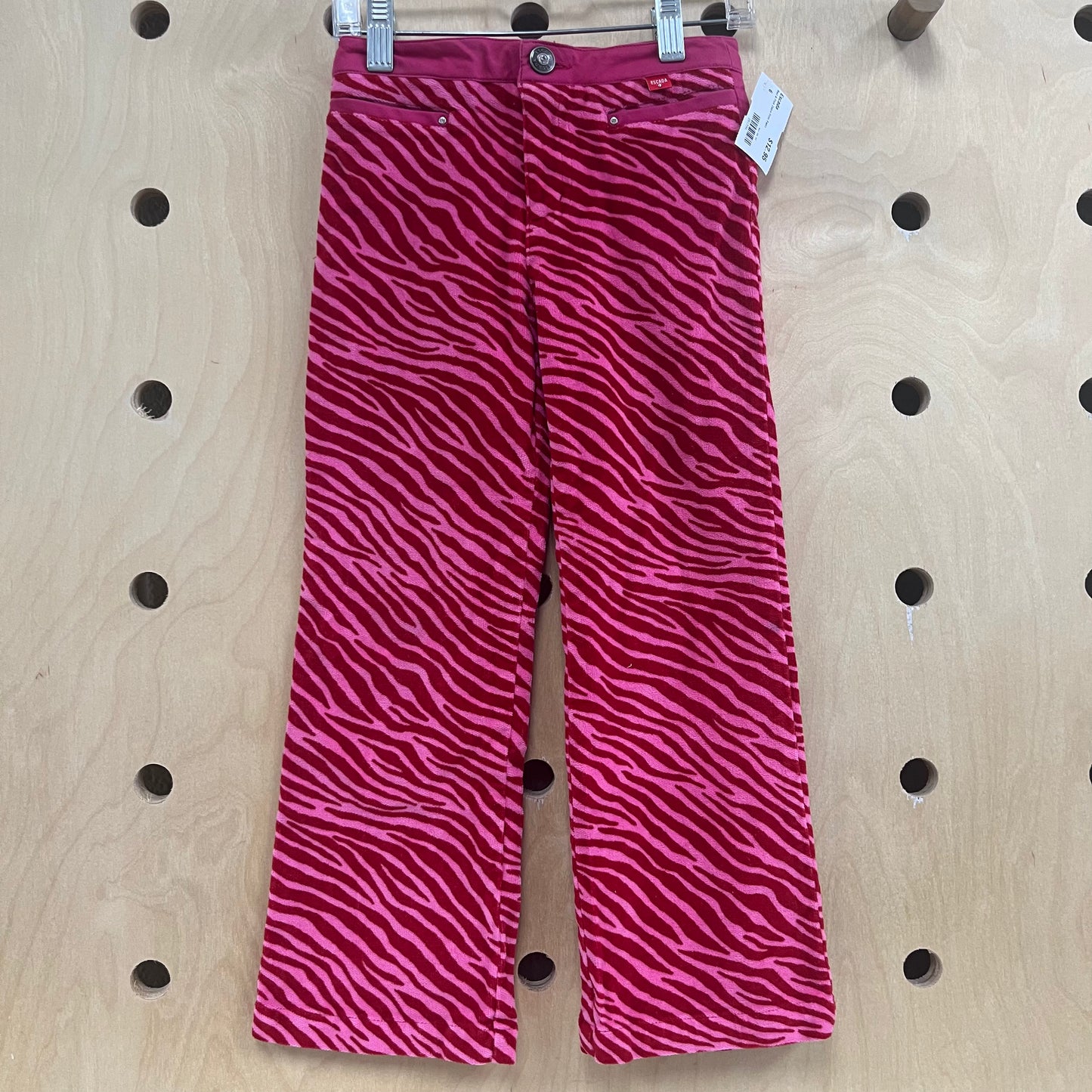 Red & Pink Zebra Print Pants