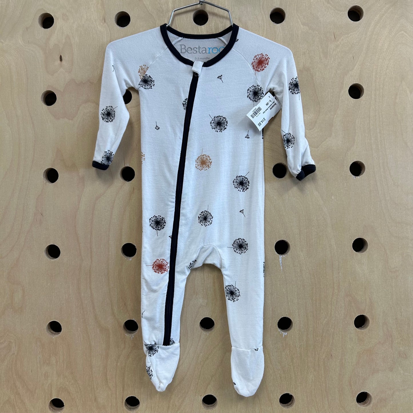 White Dandelion Modal Zippy