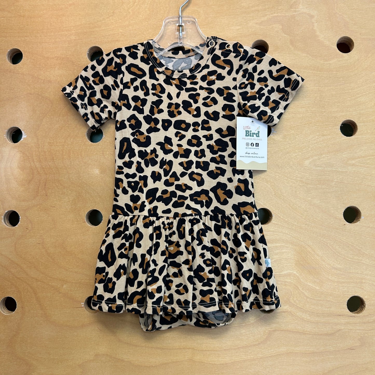 Leopard Bamboo Romper