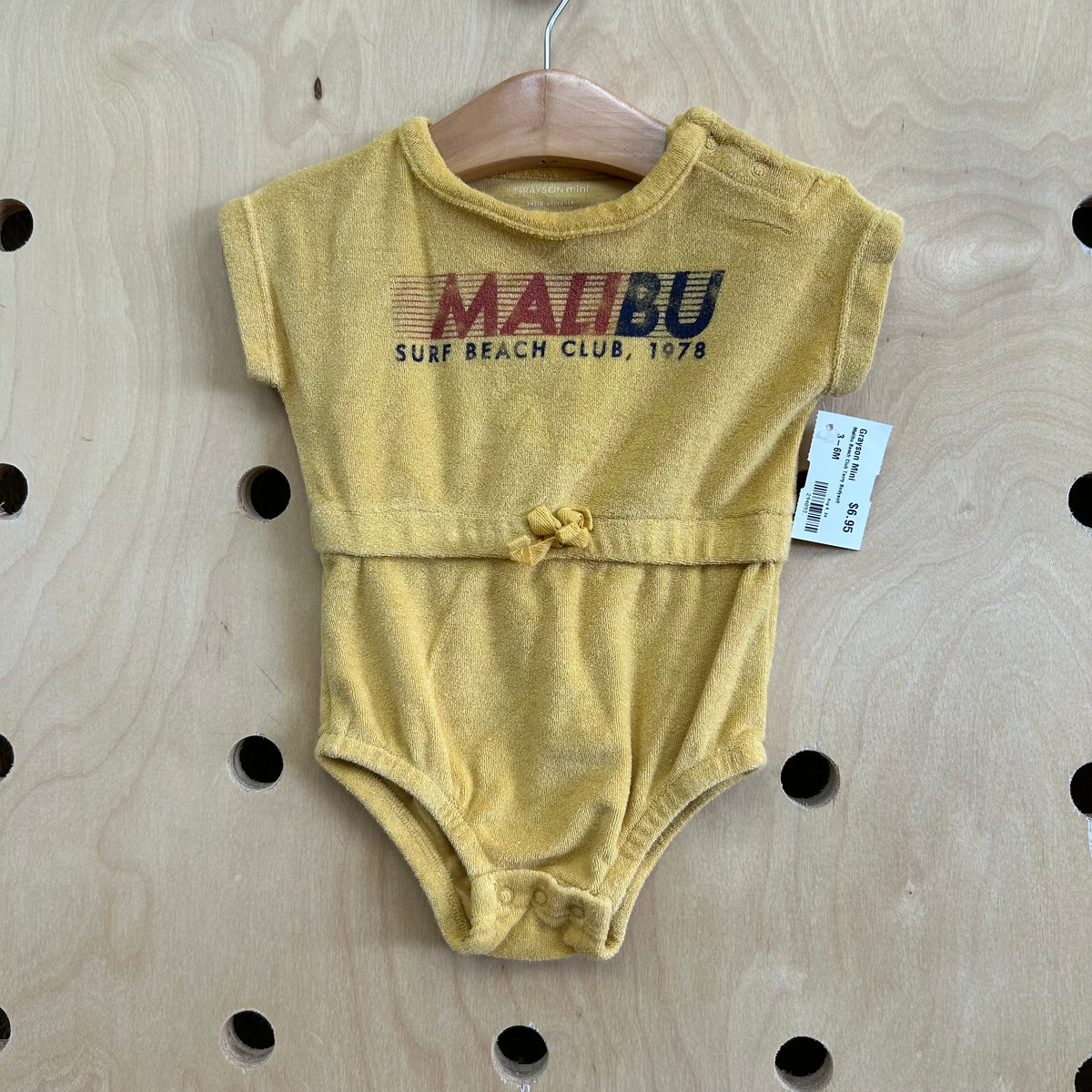 Malibu Beach Club Terry Bodysuit