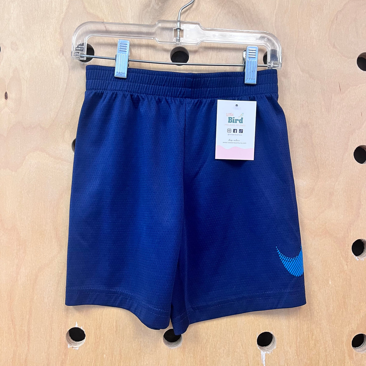 Navy Active Shorts
