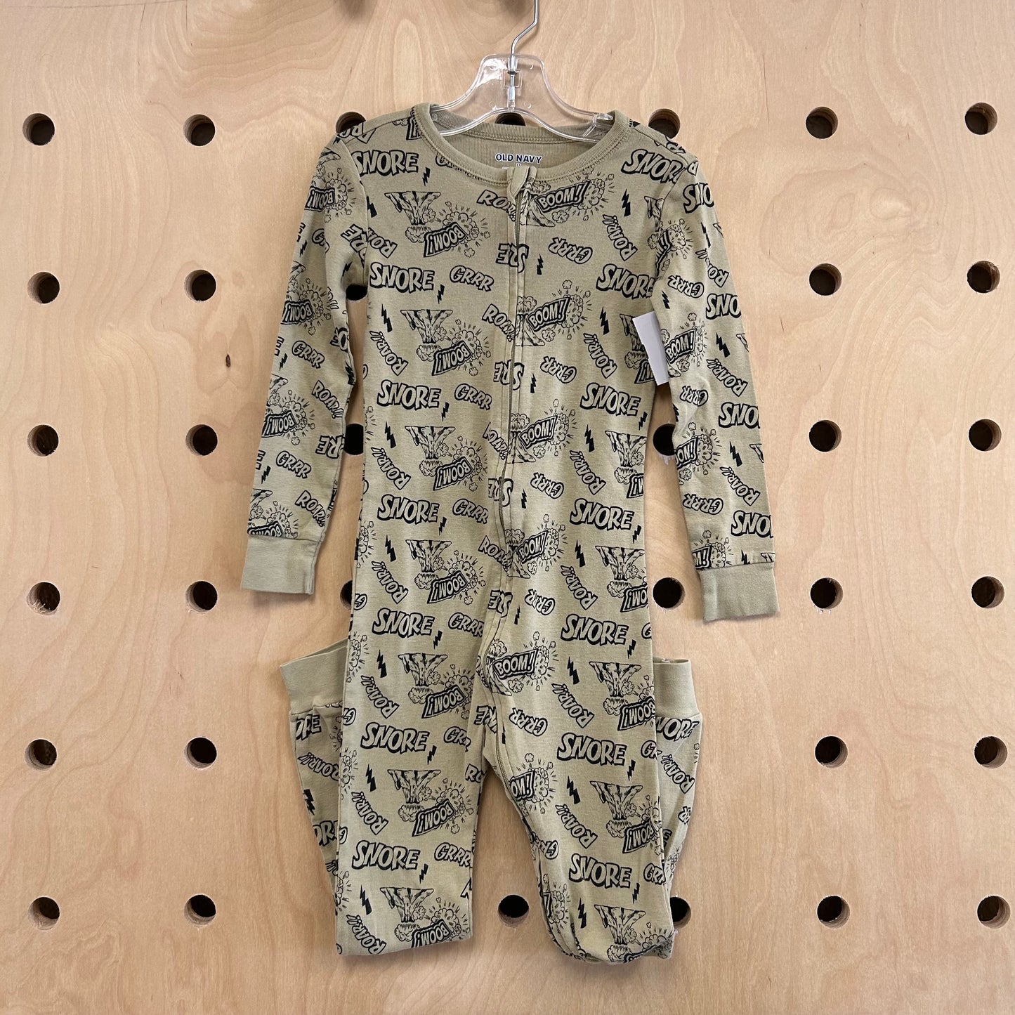 Green Comic Pajamas