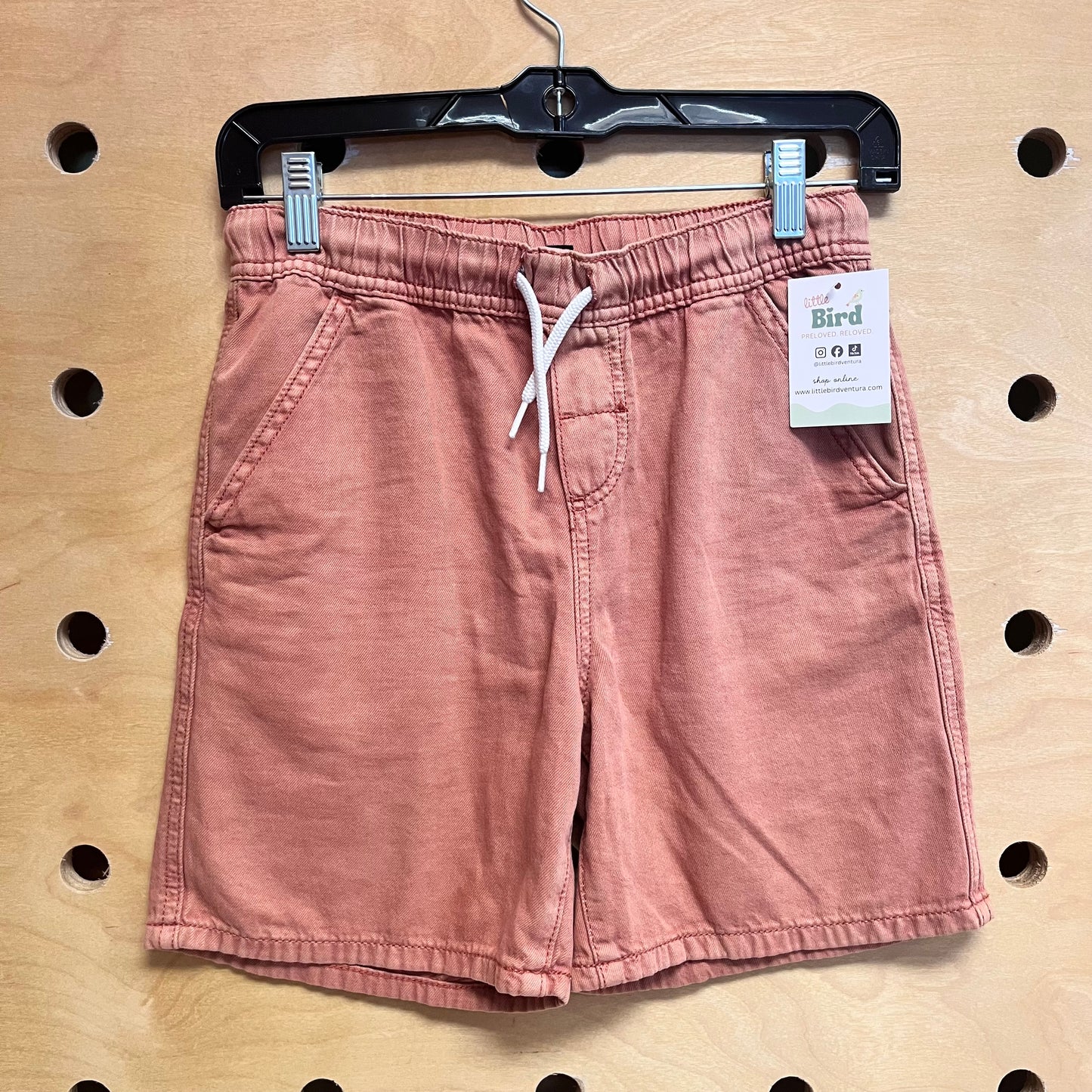 Terracotta Drawstring Shorts