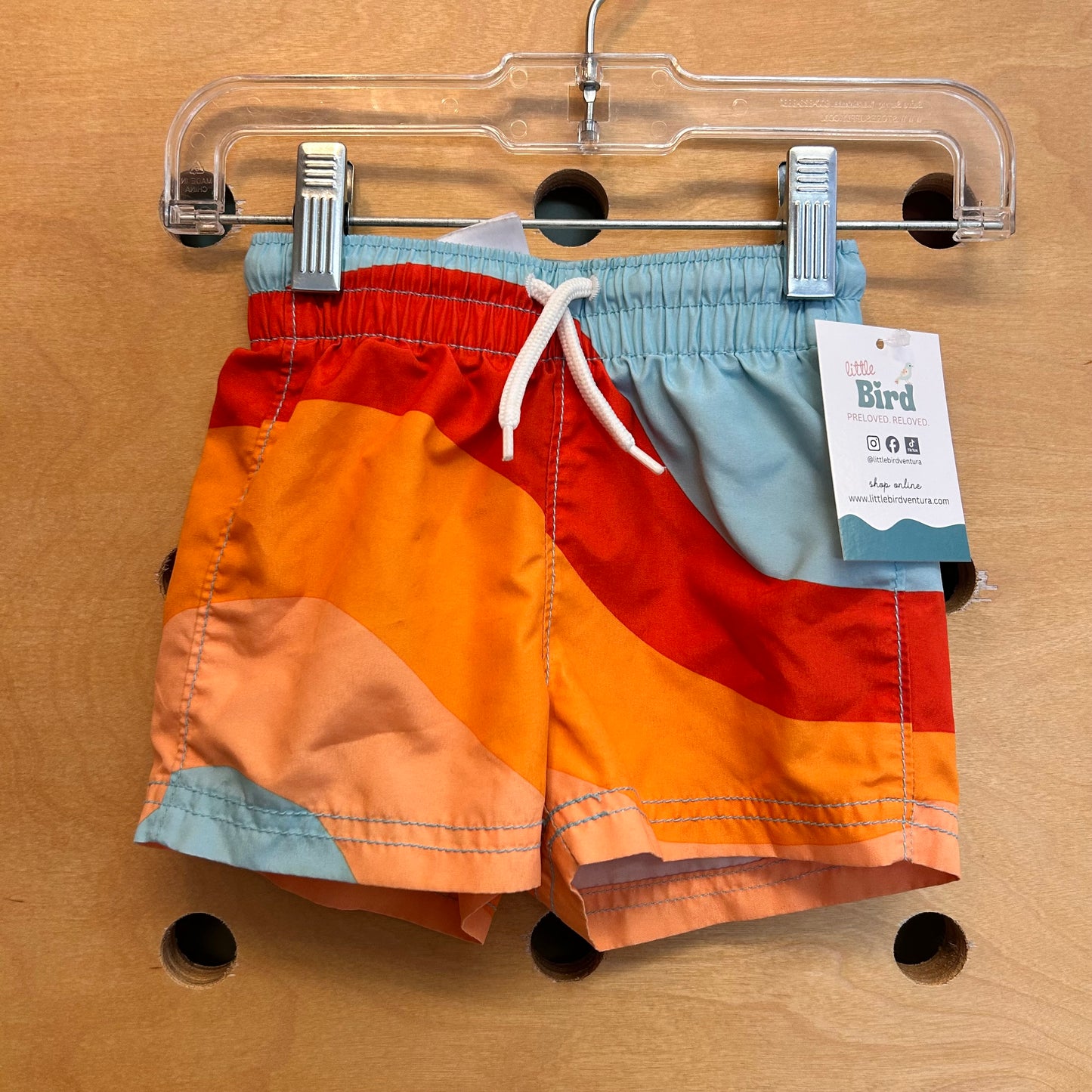 Multicolor Swim Trunks