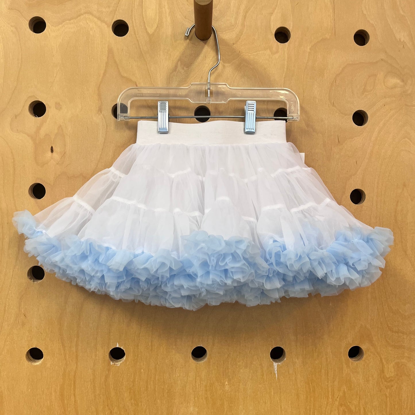 White/Blue Tutu Skirt