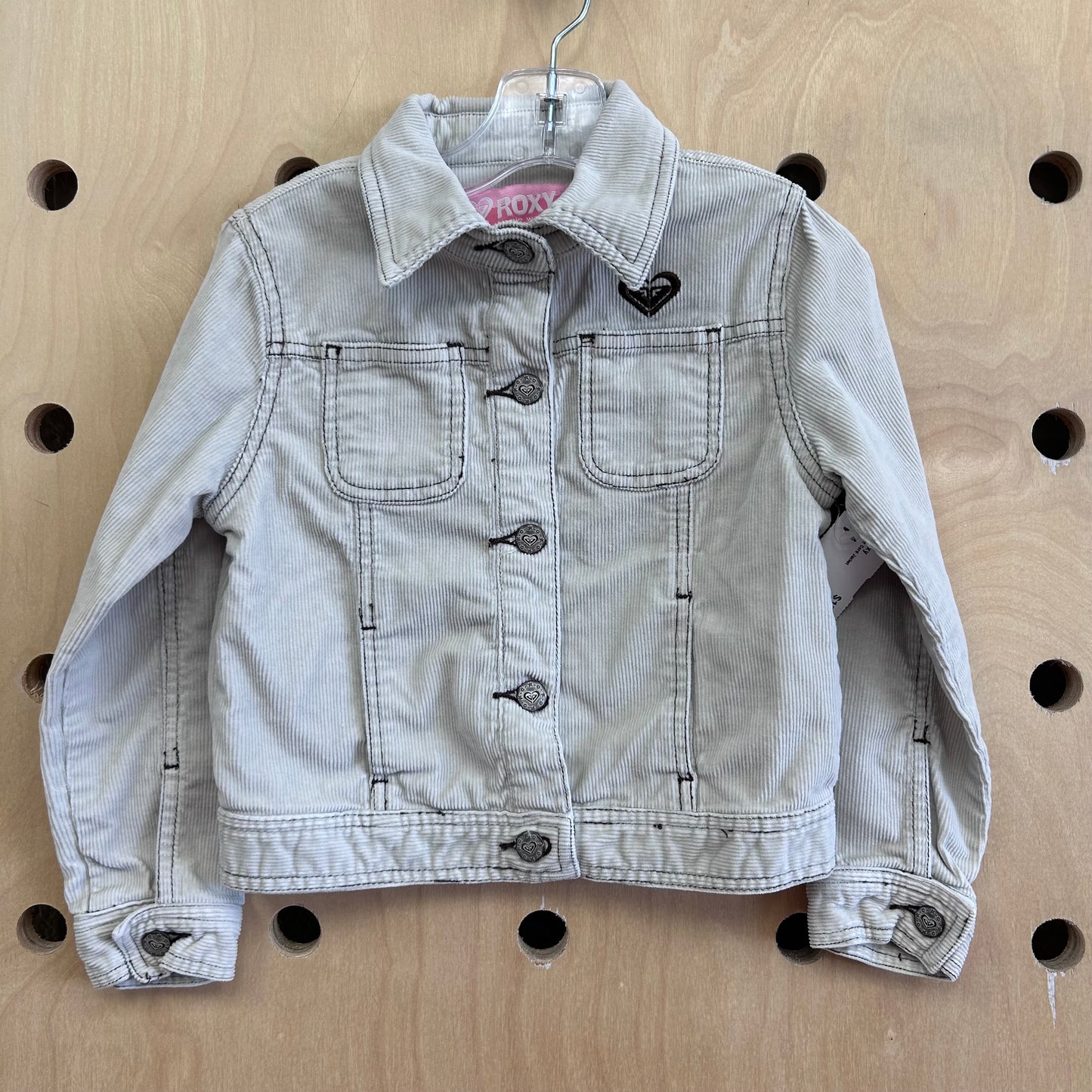 Grey Cord Jacket