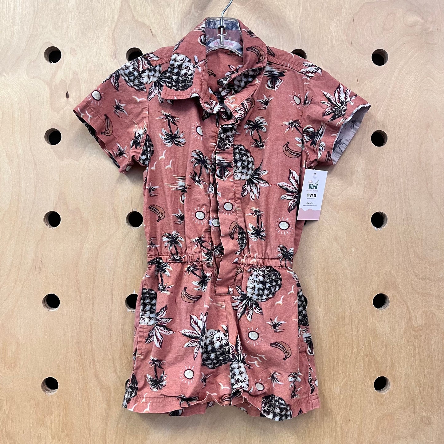 Clay Pineapple Romper