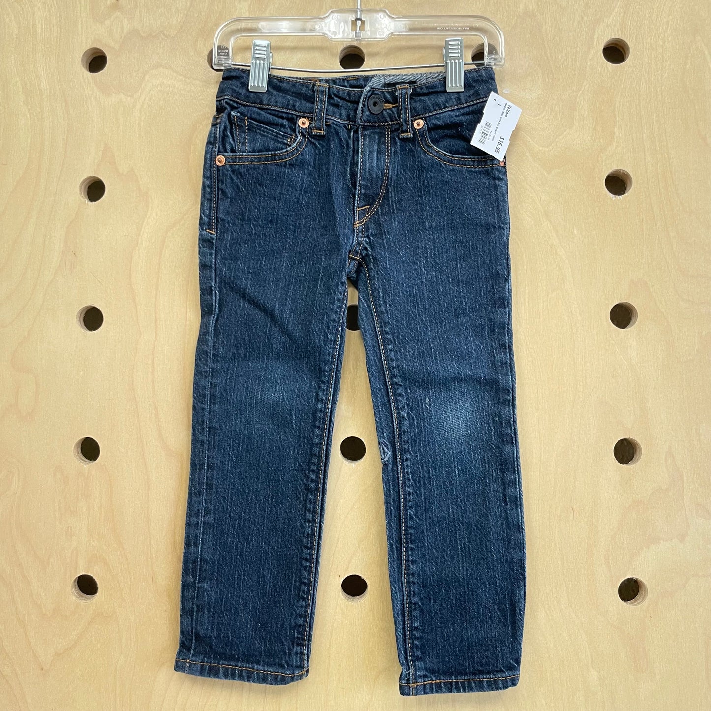 Medium Wash Vorta Slim Straight Denim