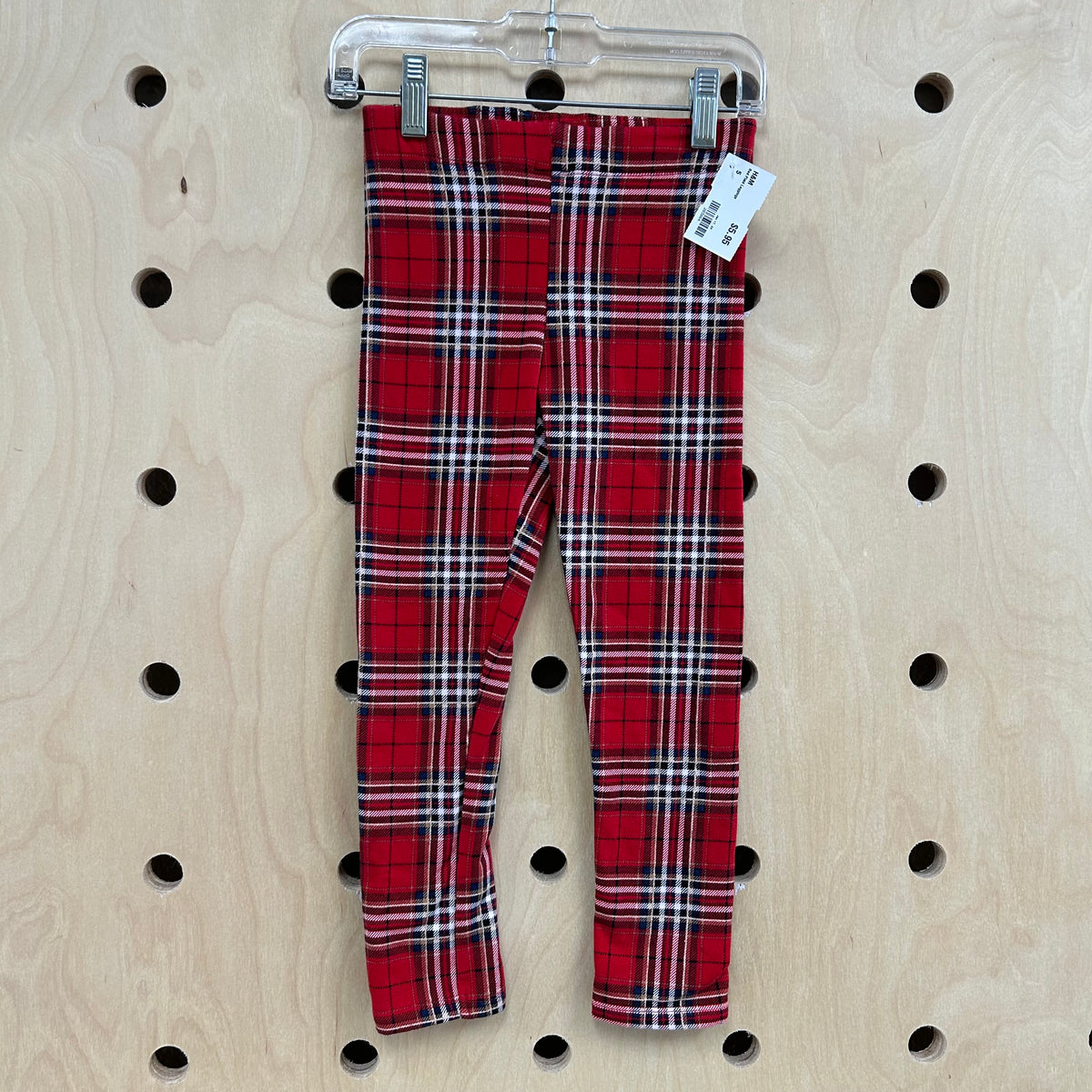 Red Plaid Leggings