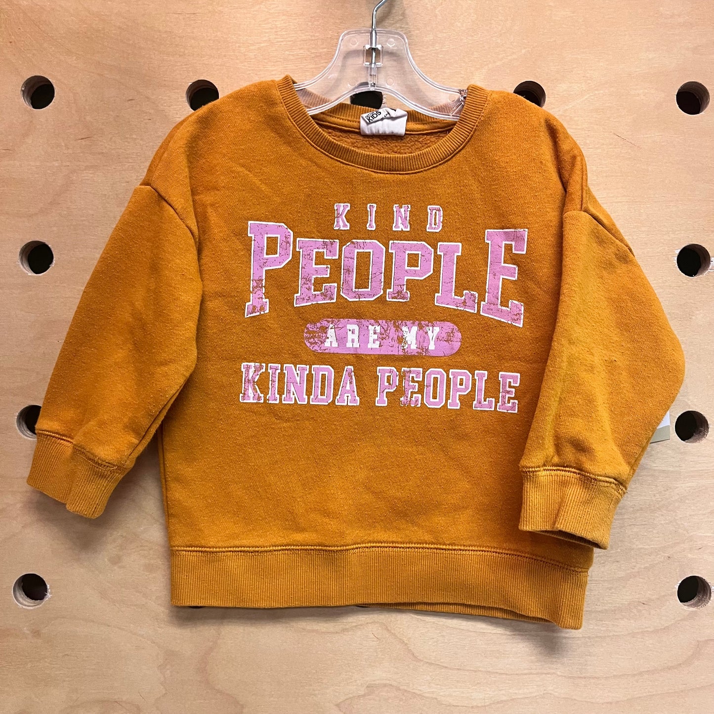 Mustard 'Kind People' Pullover
