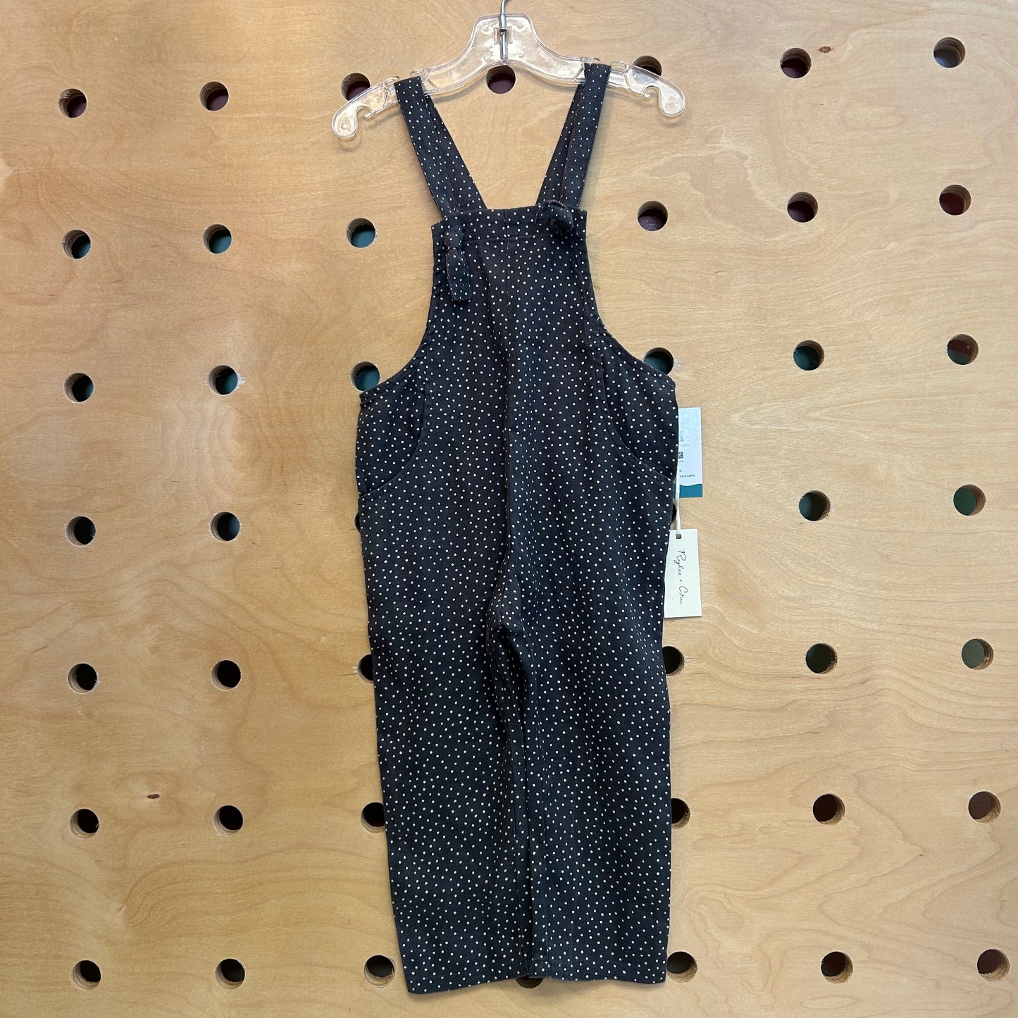 Grey Polka Dot Romper NEW!