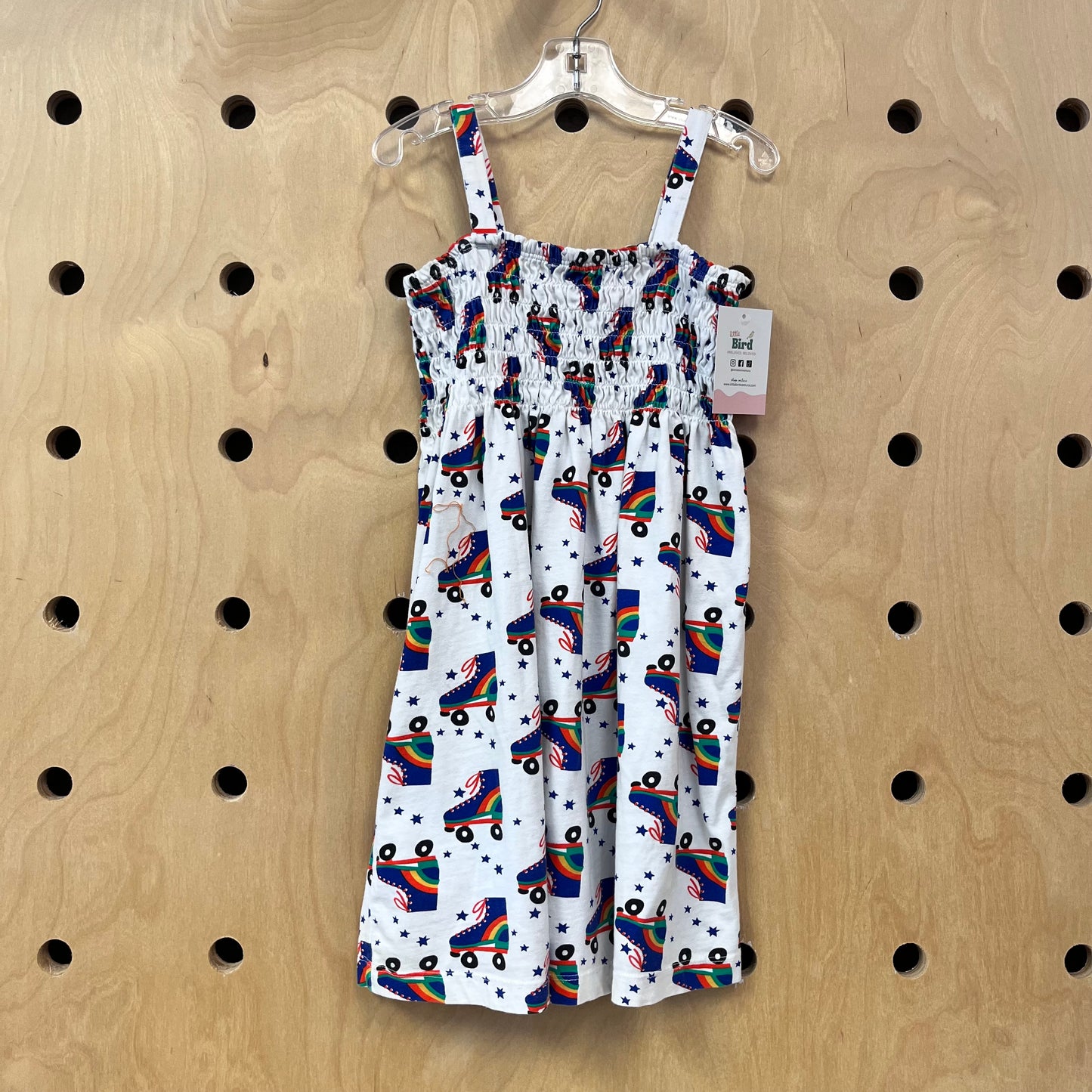 Smocked Roller Skate Dress