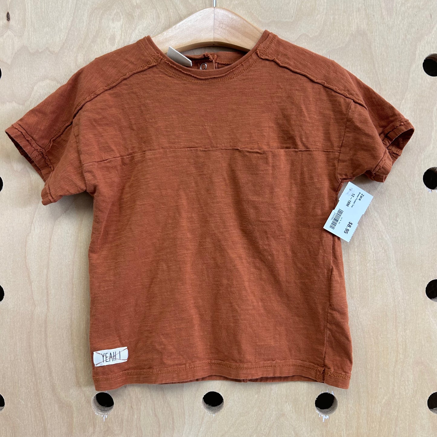 Brown Pocket Tee
