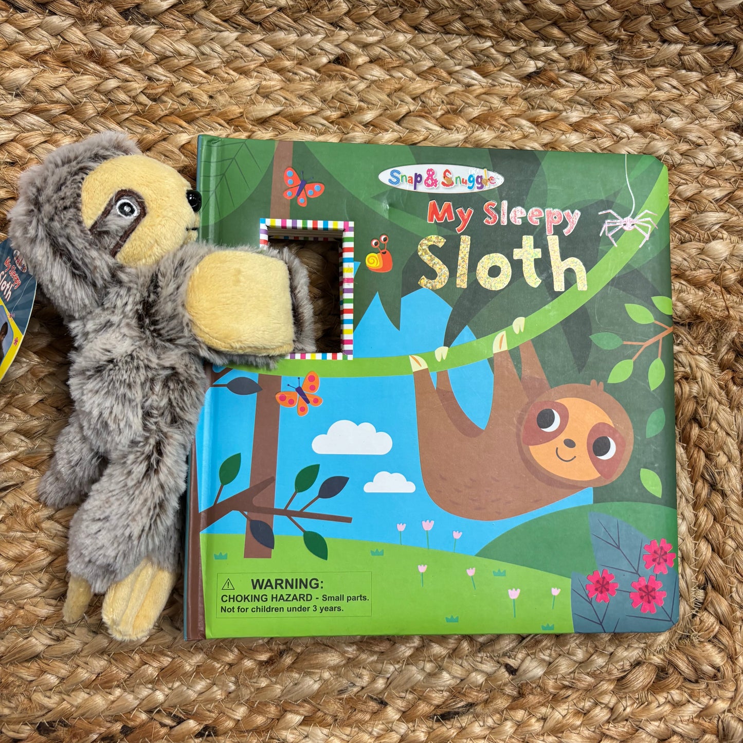 My Sleepy Sloth Book w/ Plush