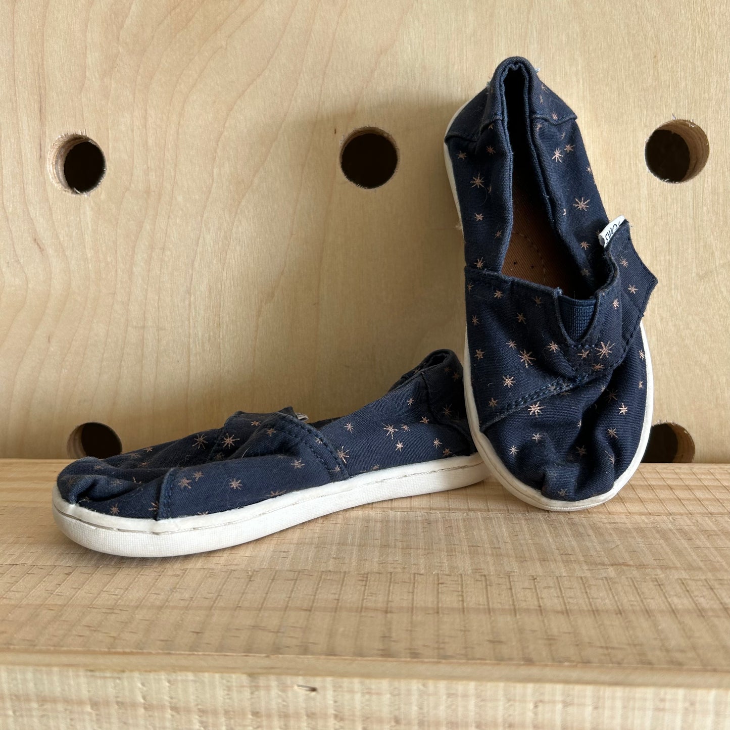 Blue Star Slip Ons