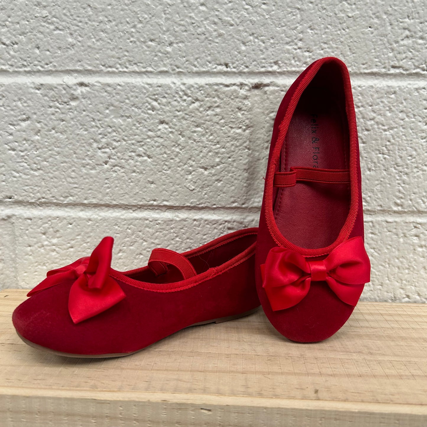 Red Canvas Shoes