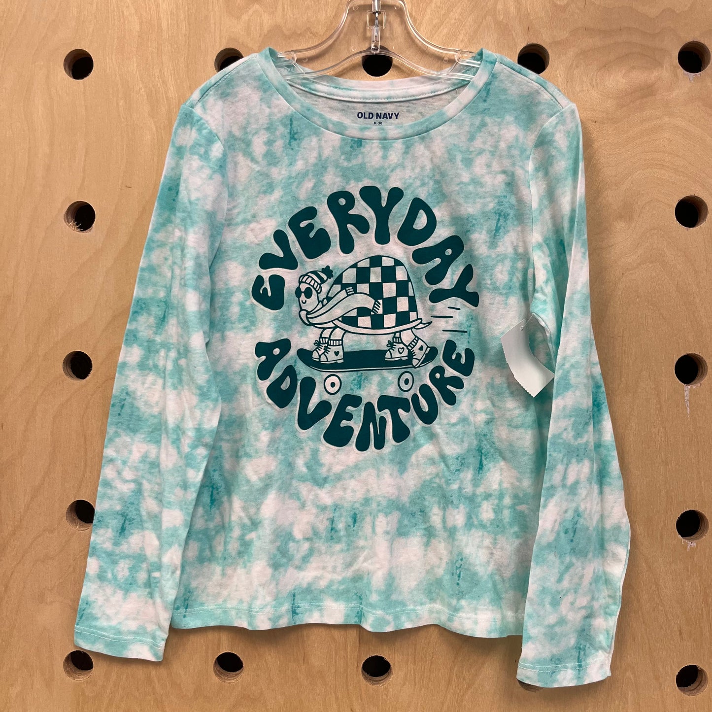 Blue Tie Dye Everyday Adventure Tee LS