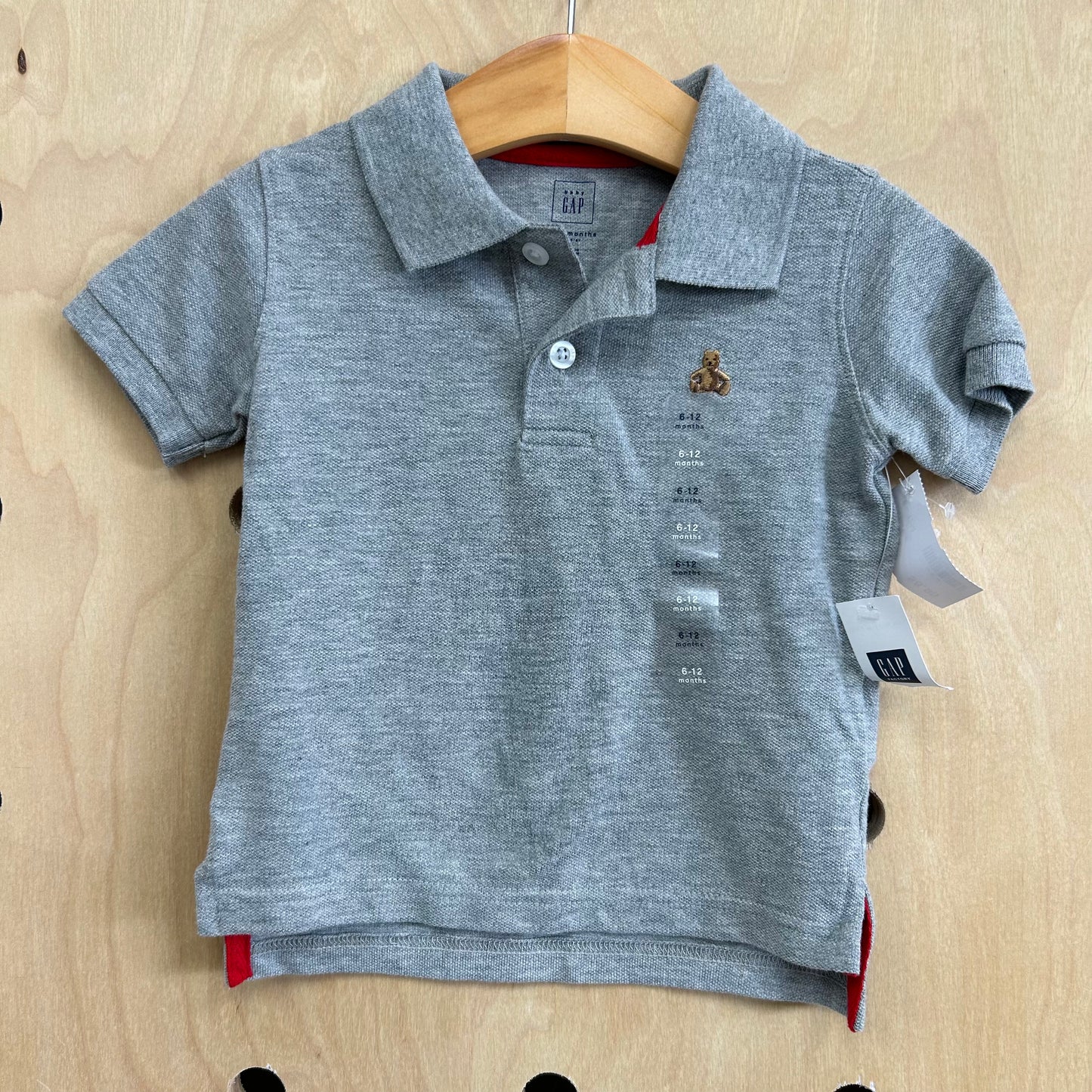 Grey SS Polo NEW!