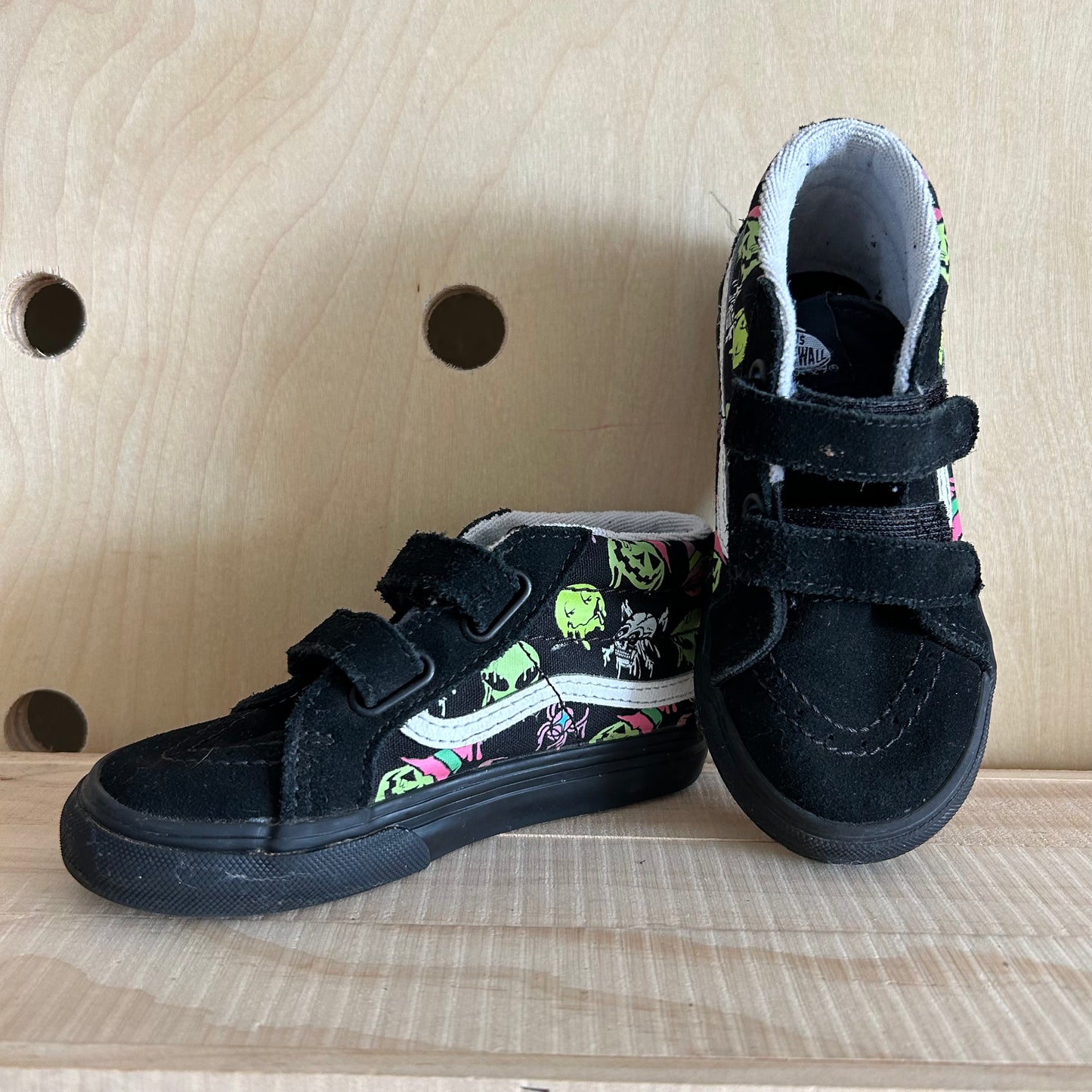 Black Halloween Hi Tops
