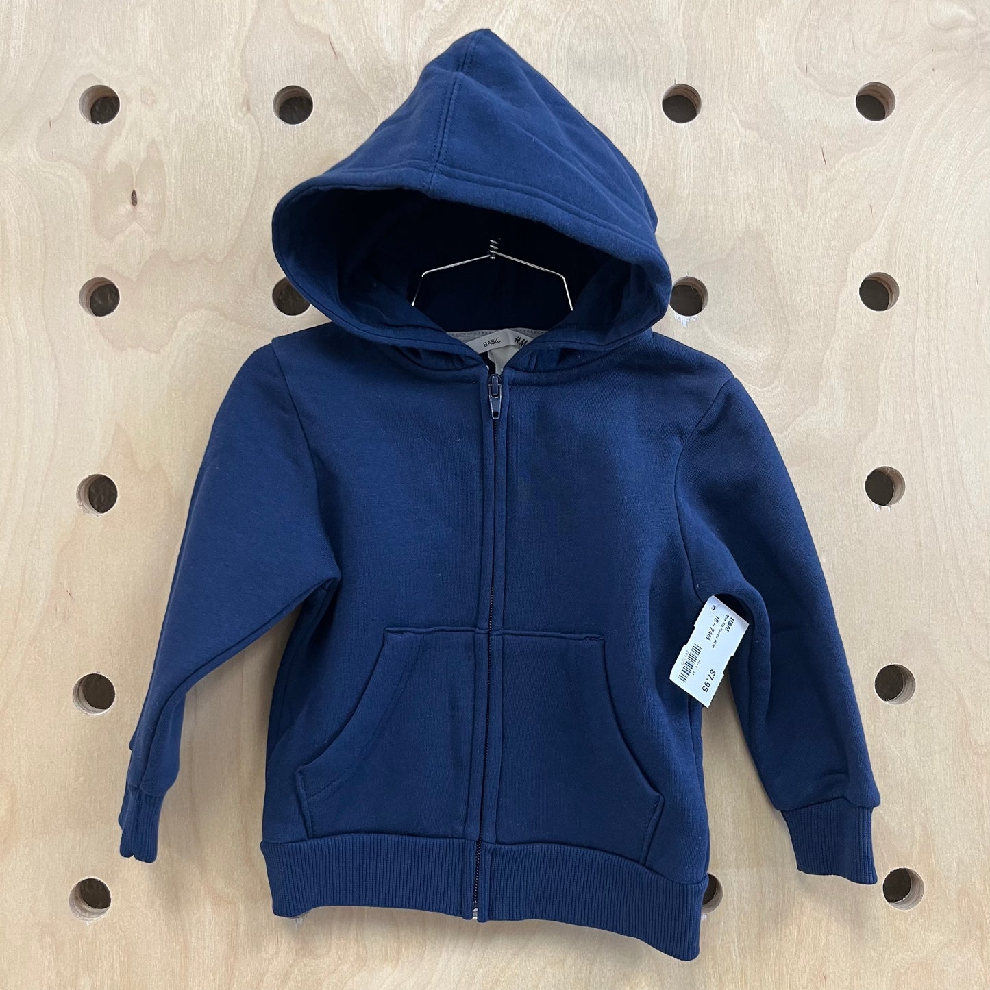 Blue Zip Hoodie NEW!