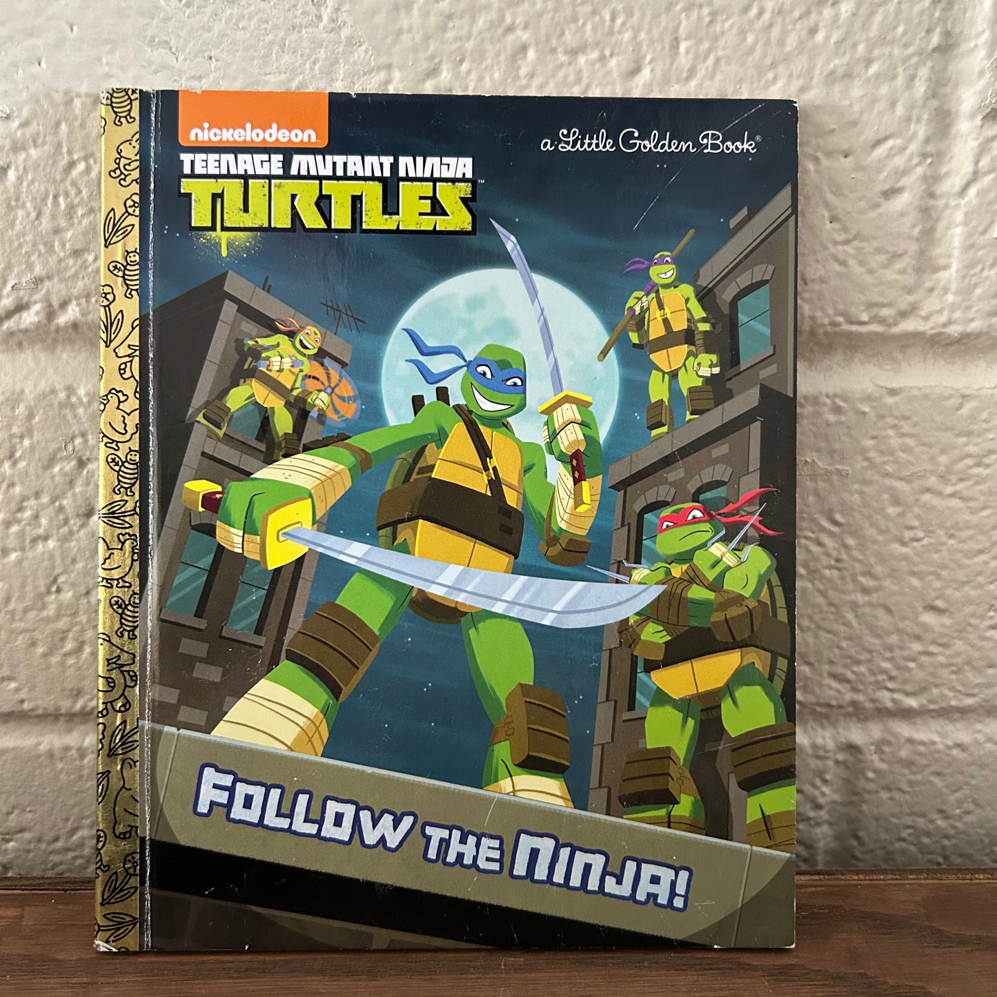 Little Golden Ninja Turtles