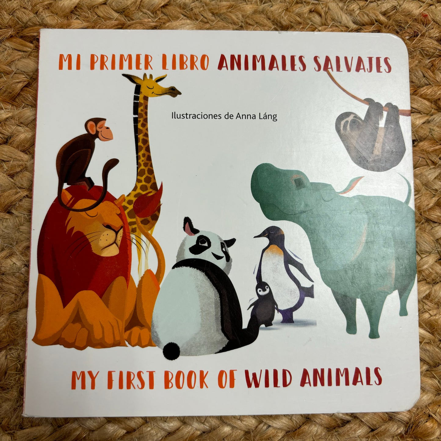My 1st Book of Wild Animals English/Spanish