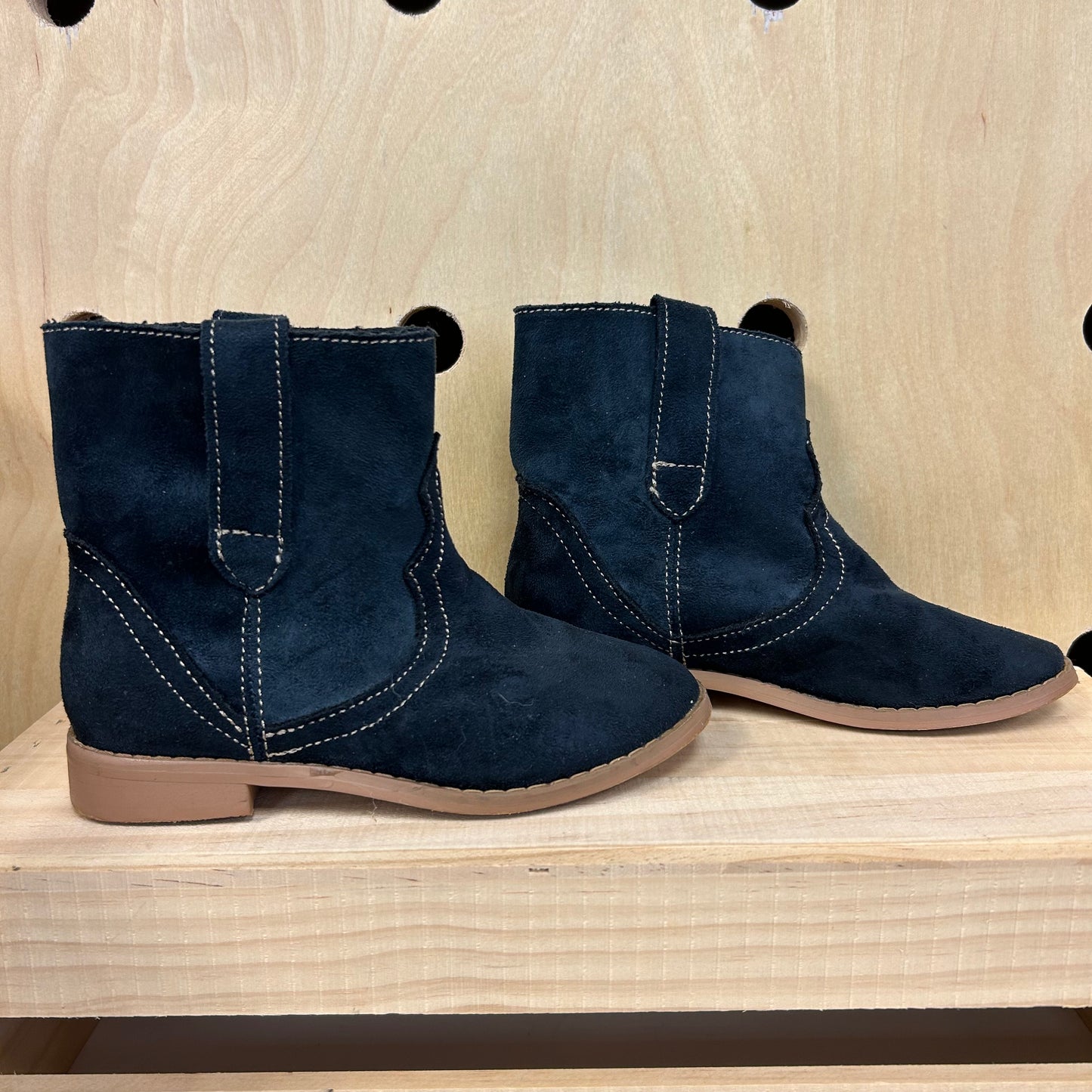 Black Suede Boots