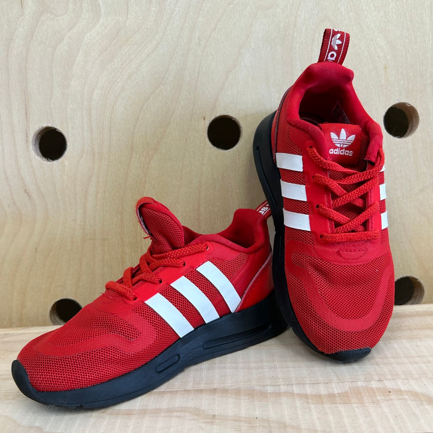 Red & Black Multix Sneakers