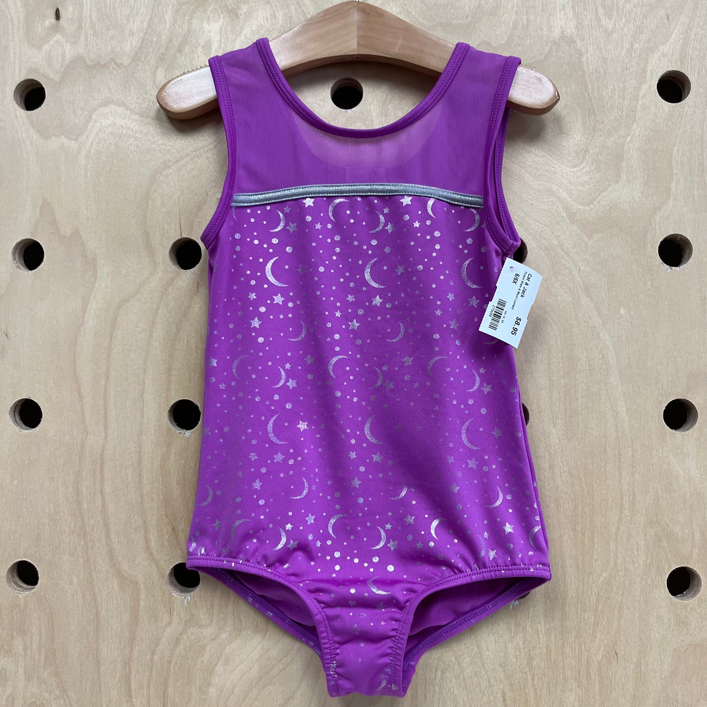 Purple Stars & Moon Leotard