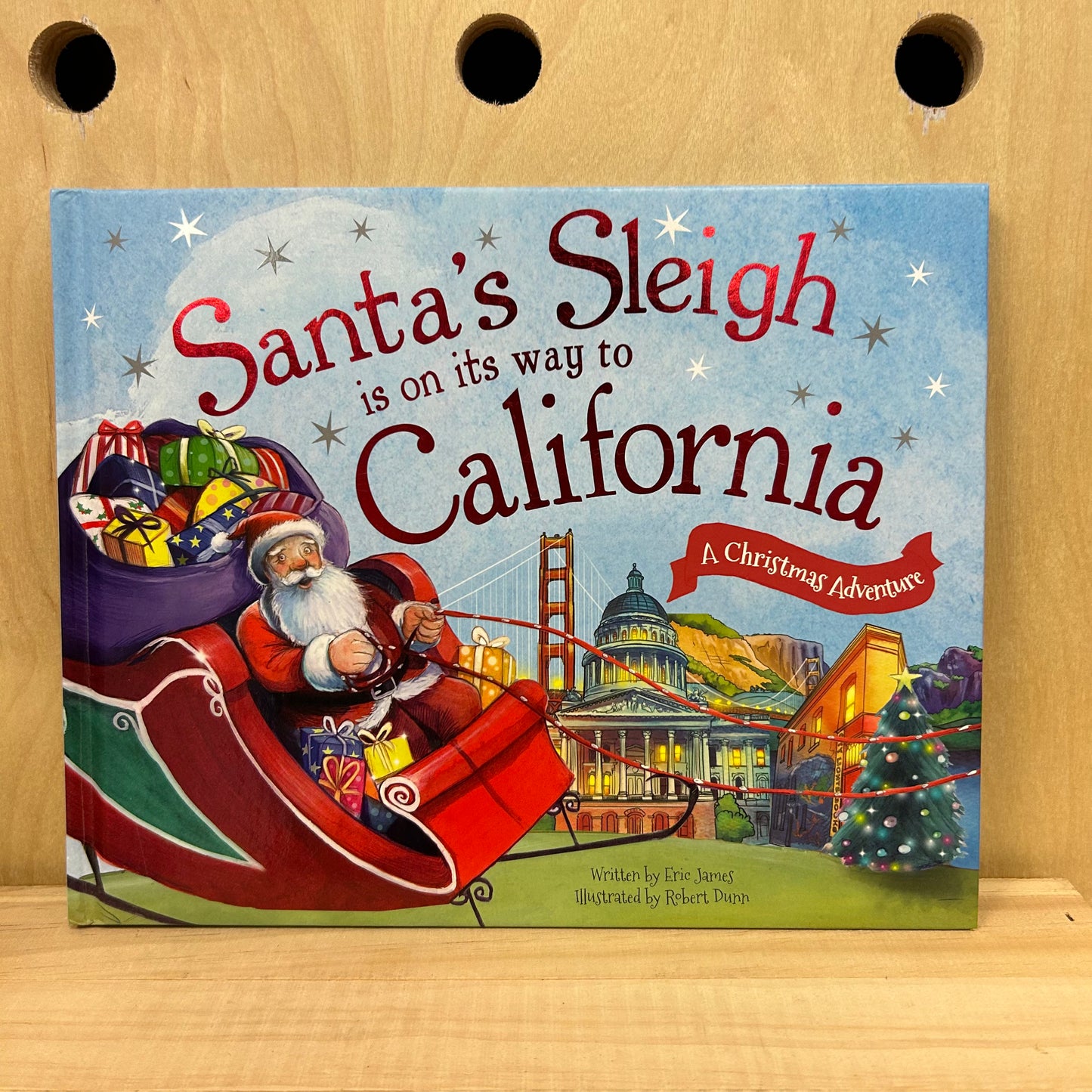 Santa's Sleigh is on its way to California