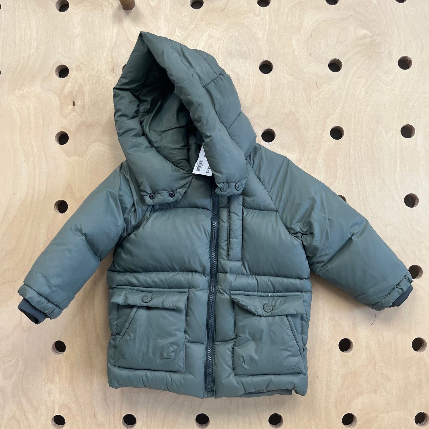 Green Down Jacket