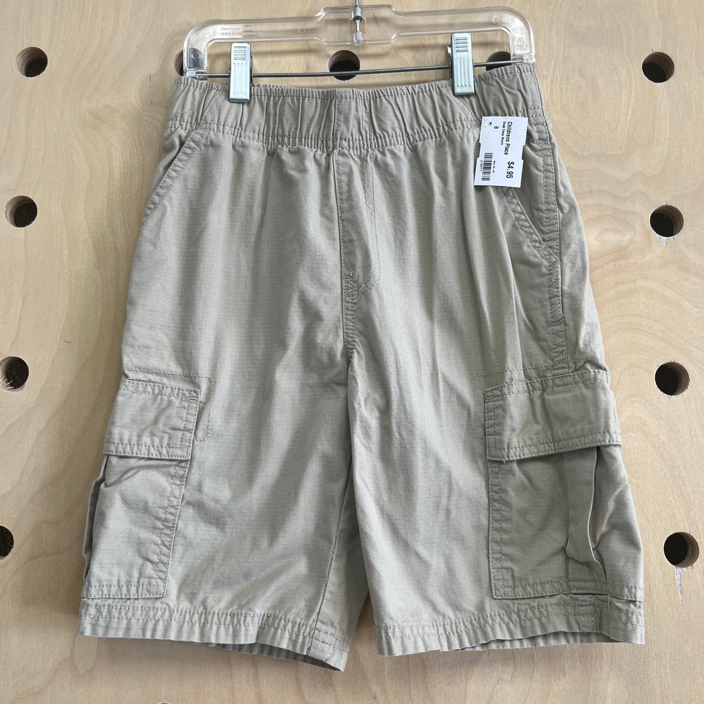 Khaki Cargo Shorts