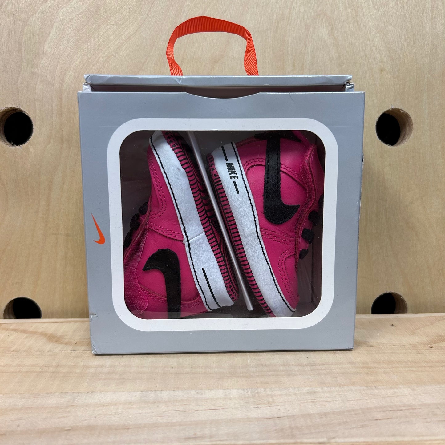 Pink AF1's Soft Soles