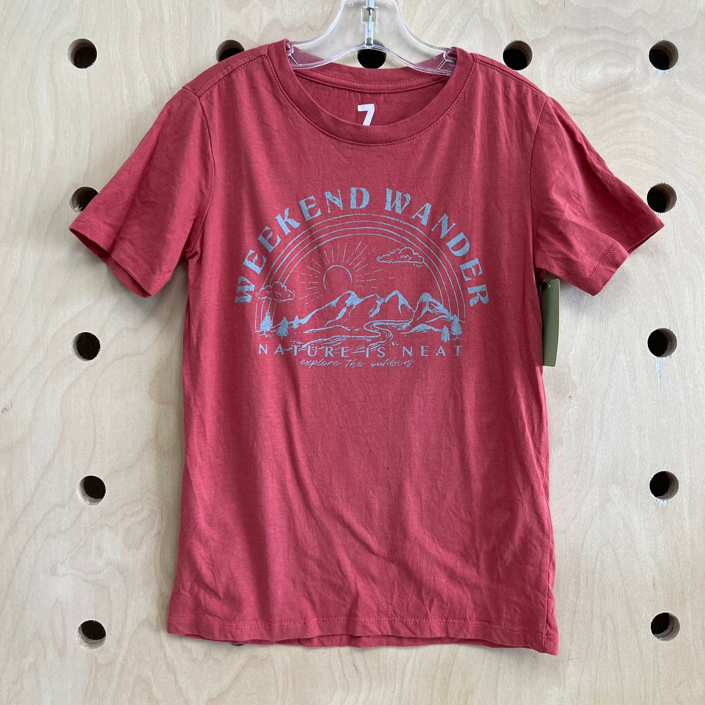Red Weekend Wander Tee