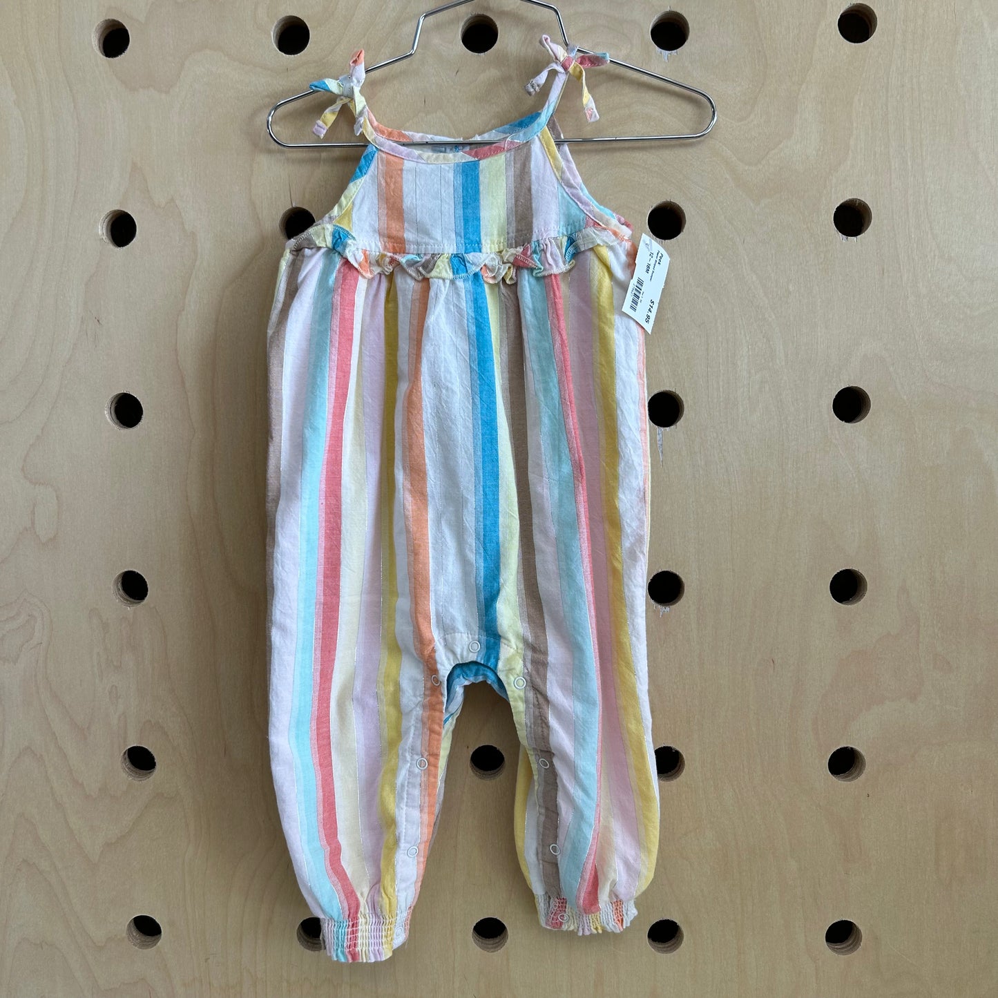 Pastel Striped Romper