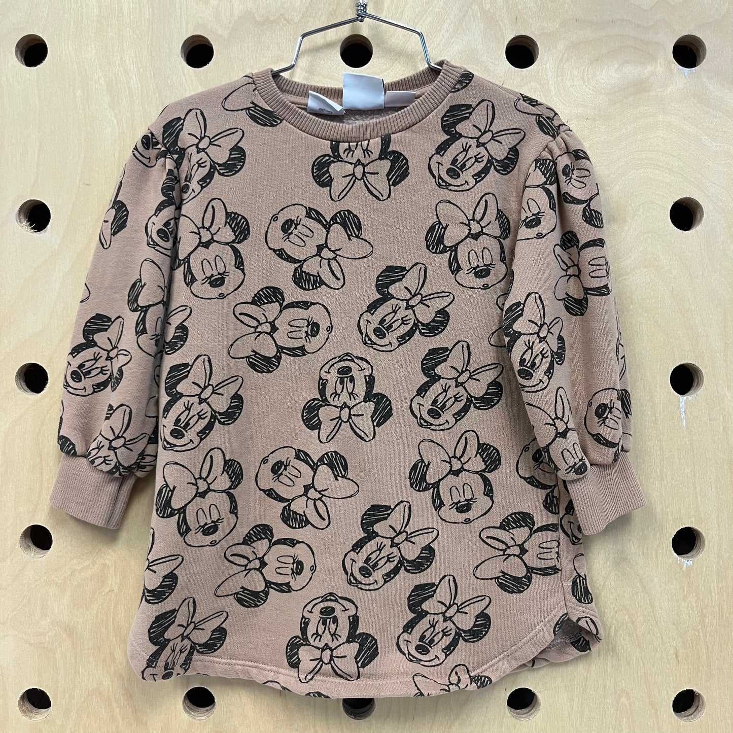 Brown Minnie Fleece Dress