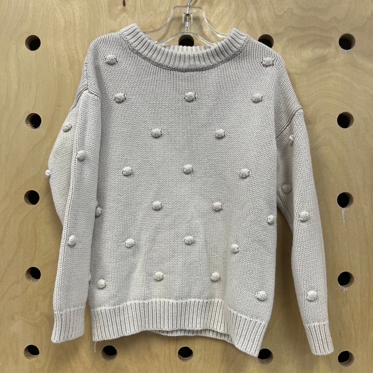 Cream Knobby Knit Sweater